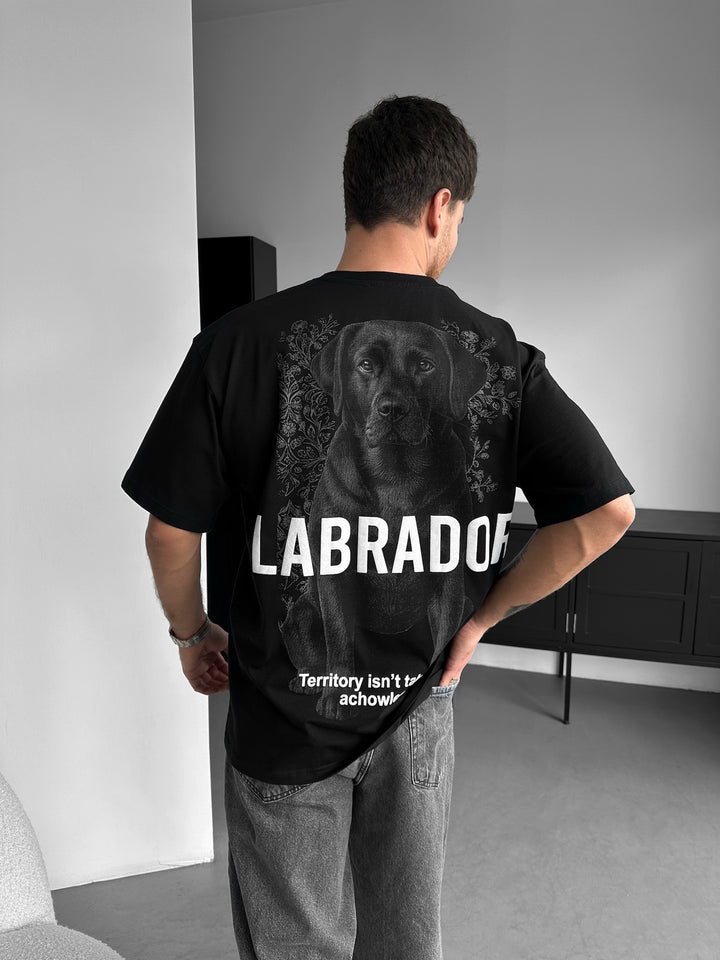 Oversize Labrador T-shirt - Black