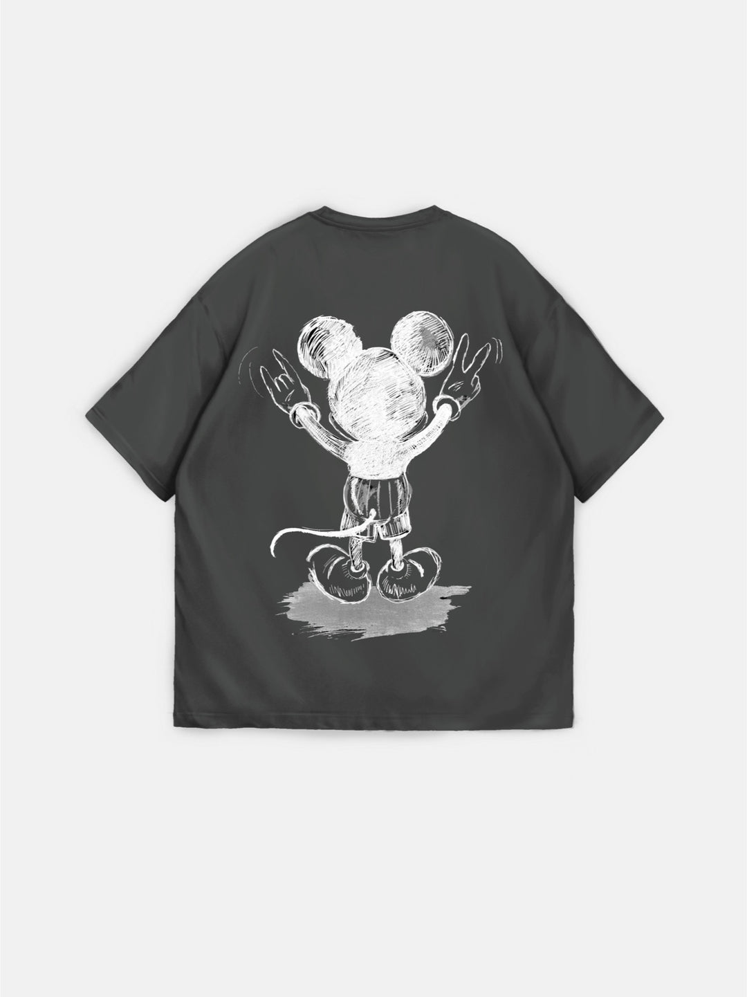 Oversize Mouse T-shirt - Anthracite