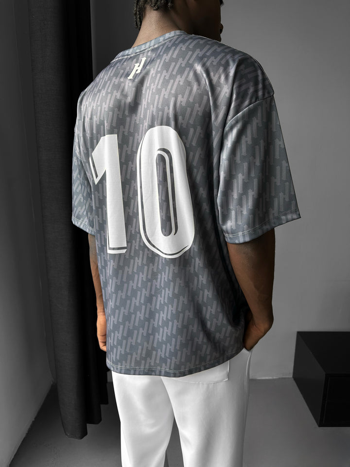 Oversize Mafia Trikot T-Shirt - Anthracite