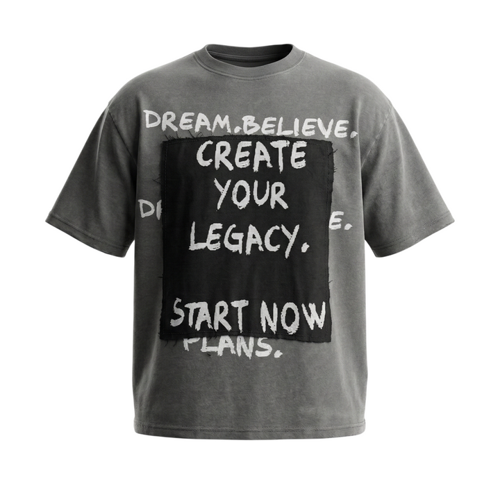 Oversize Legacy T-shirt - Anthracite