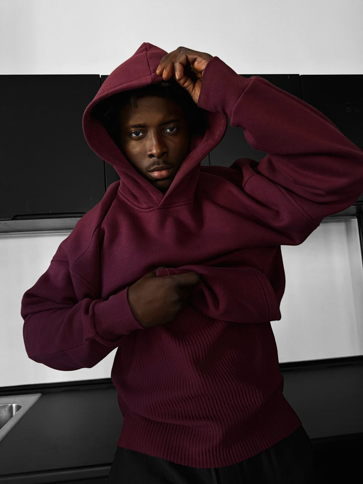 Oversize Basic Hoodie - Port Royale