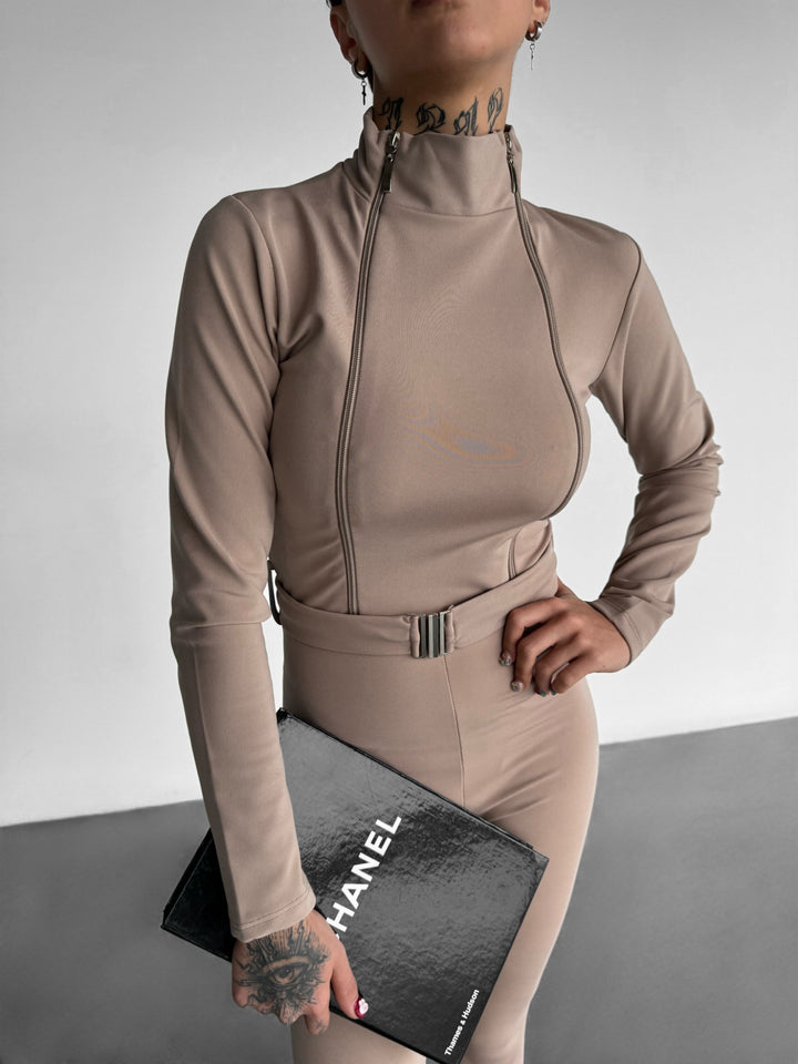Full Body Suit - Beige