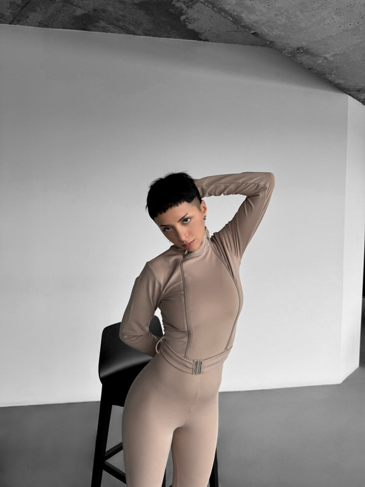 Full Body Suit - Beige