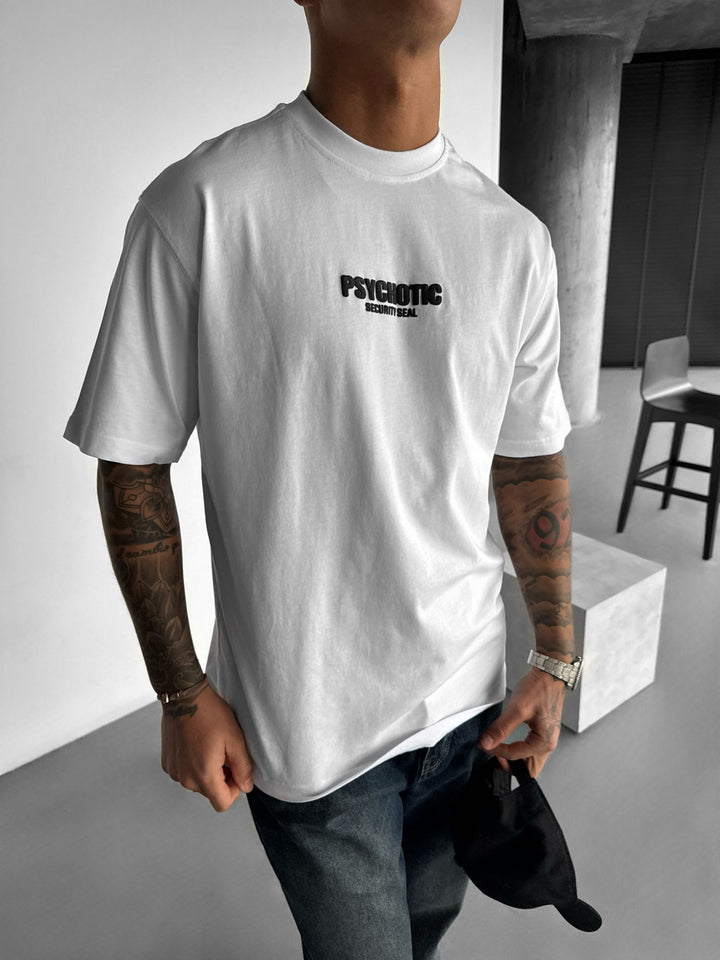 Oversize Psychotic T-shirt - White