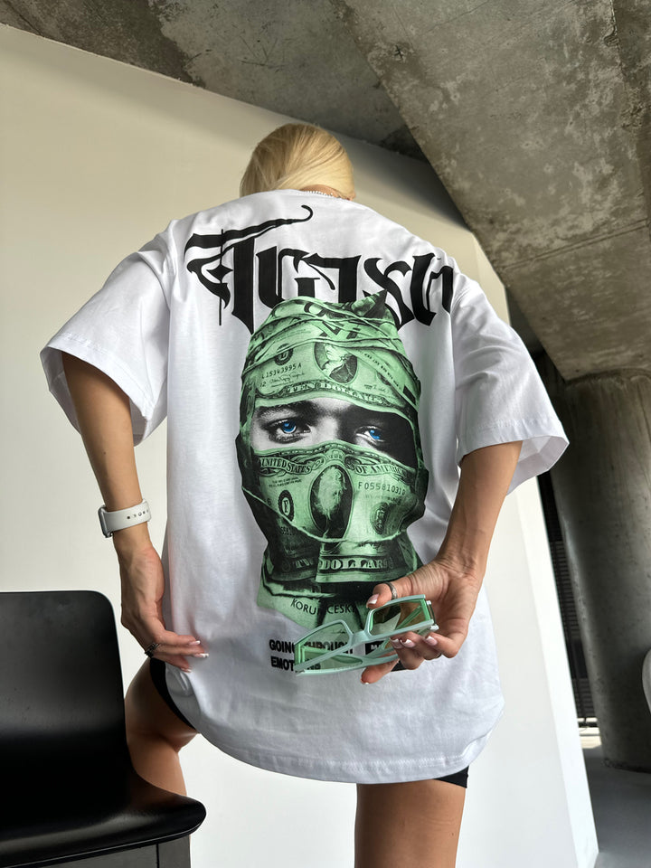 Oversize Trash T-shirt - White