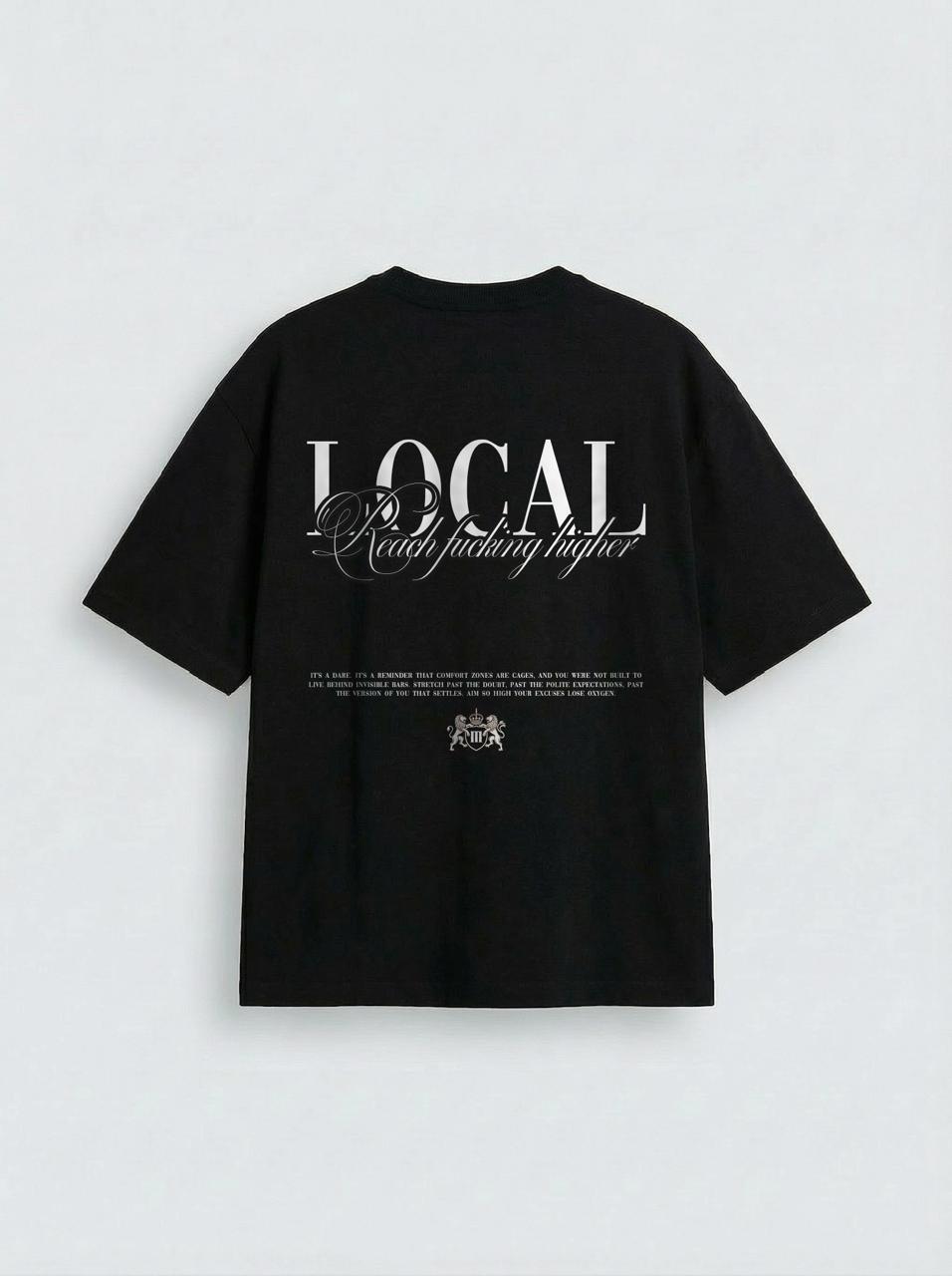 Oversize Local T-shirt - Black