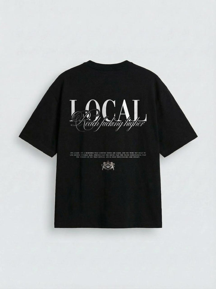 Oversize Local T-shirt - Black