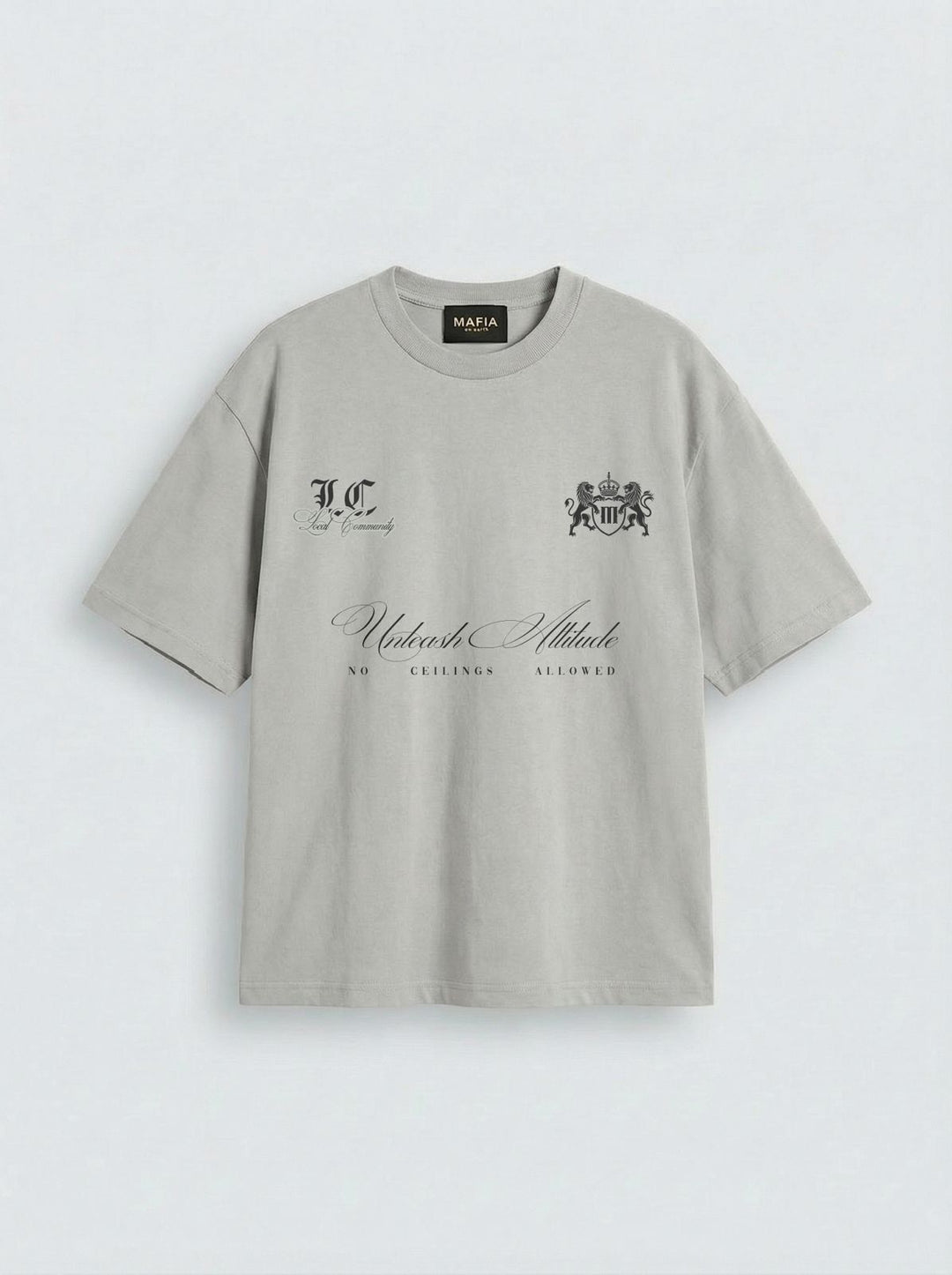 Oversize Local T-shirt - Grey