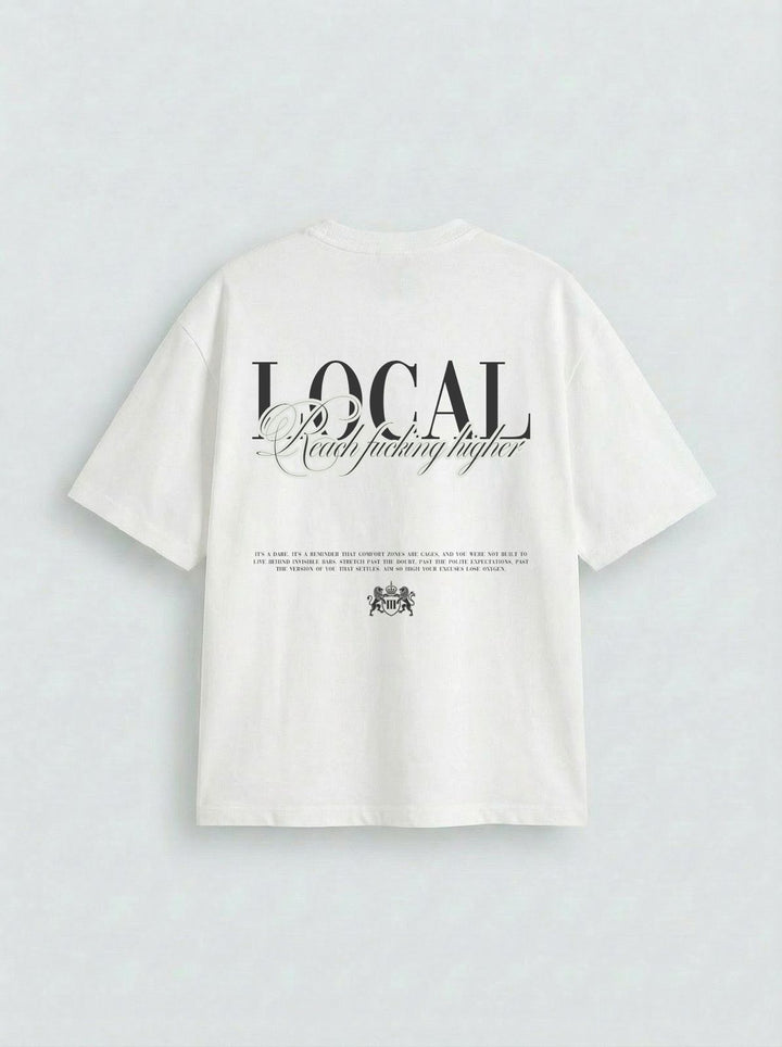 Oversize Local T-shirt - Ecru