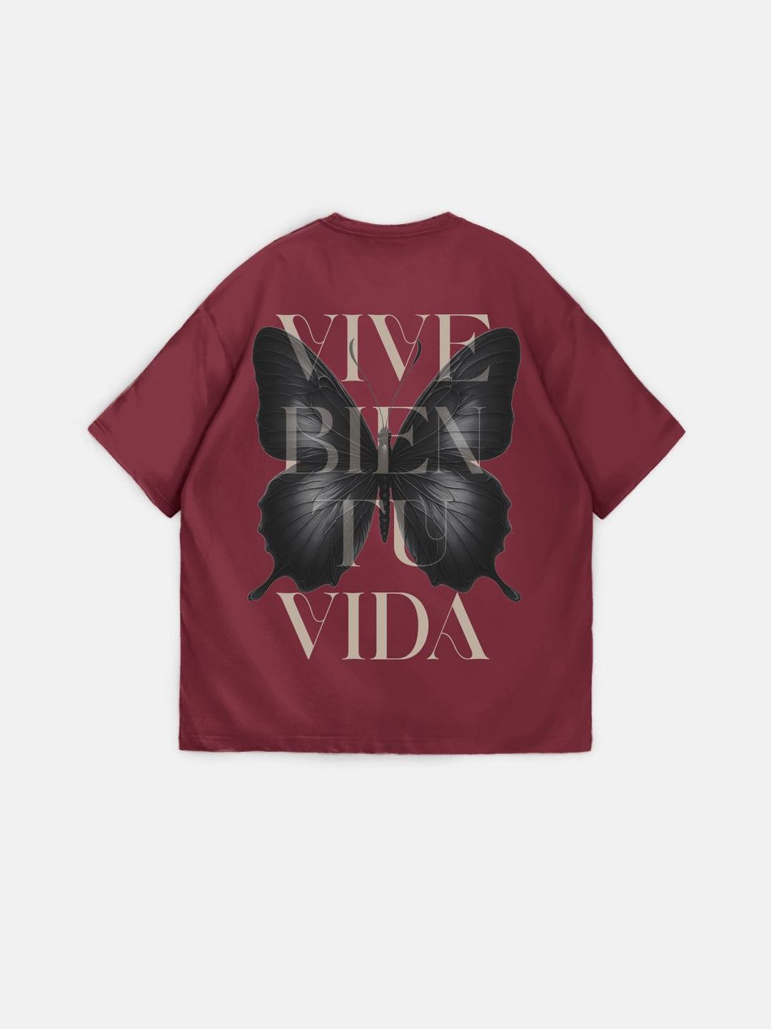 Oversize "Vive Bien Tu Vida" T-Shirt - Port Royale