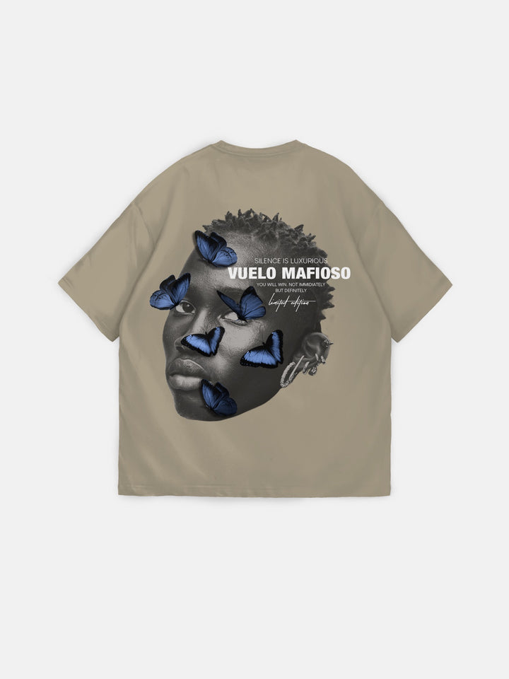 Oversize Vuelo Mafioso T-shirt - Stone