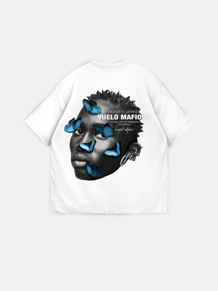 Oversize Vuelo Mafioso T-shirt - Ecru