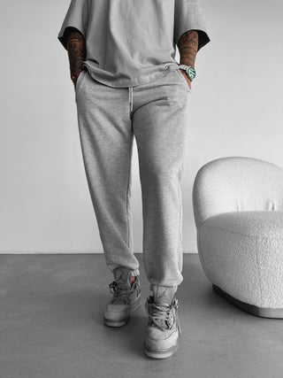 Basic Sweatpant - Mottled Grey