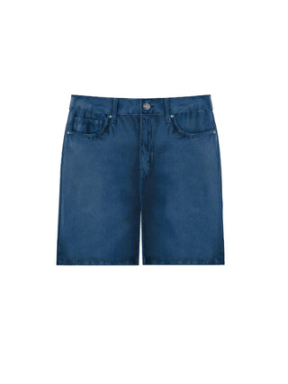 Basic Short Jeans - Blue