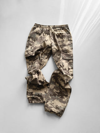 Cargo Cloth Jogger - Camouflage