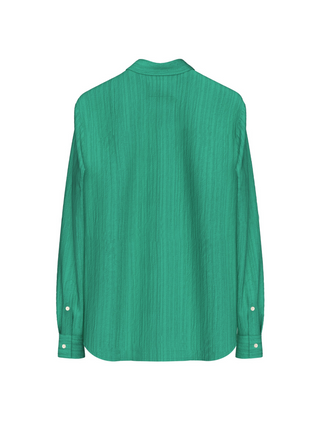 Oversize Pattern Shirt - Green