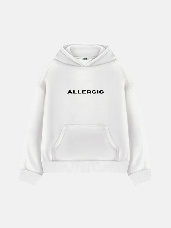 Oversize Allergic Hoodie - White