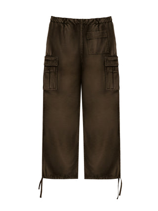 Loose Fit Cargo Pant - Chocolate Fondant