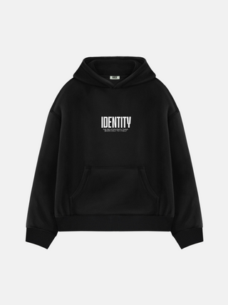 Oversize Identity Hoodie - Black