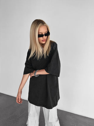 Washed Tee - Black