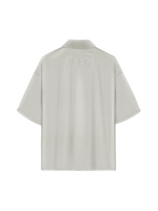 Oversize Soft Basic Shirt - Grey