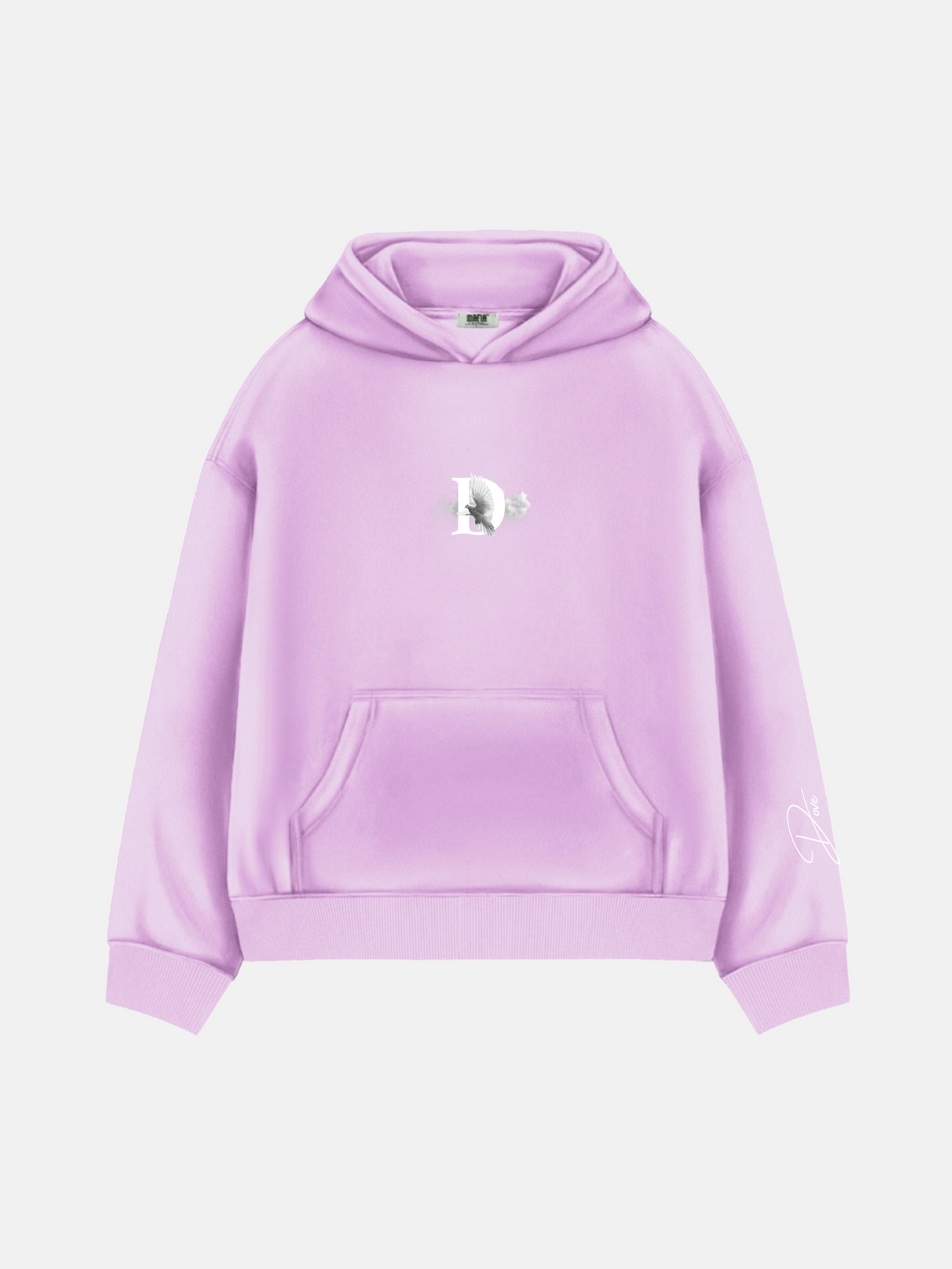 Oversize Dove Hoodie - Lilac