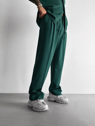Loose Fit Soft Pant - Petrol