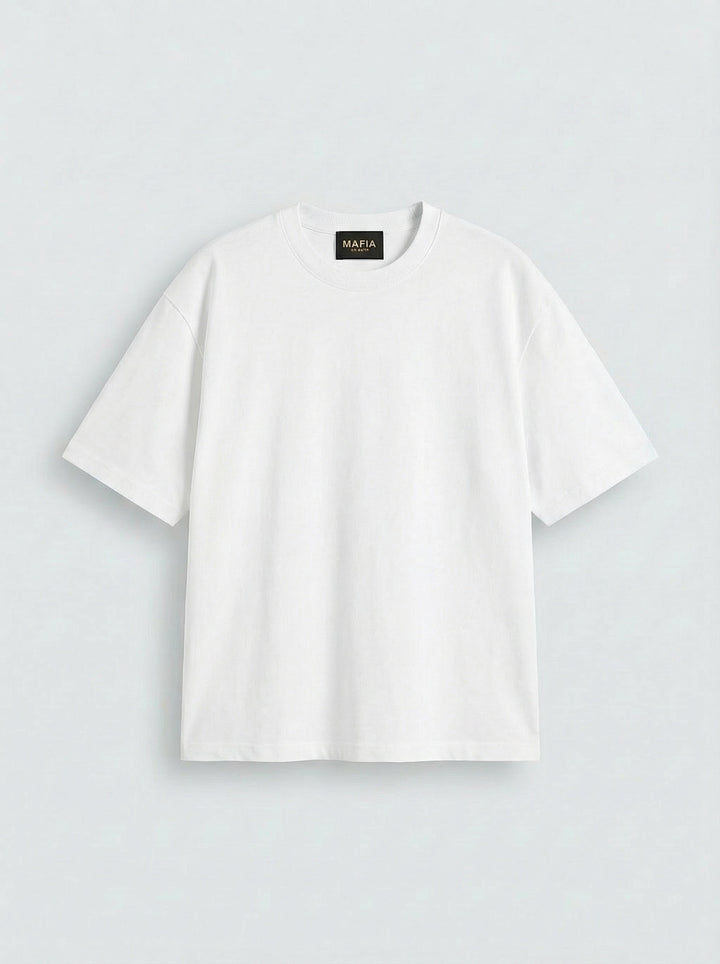 Oversize Basic T-Shirt - Ecru
