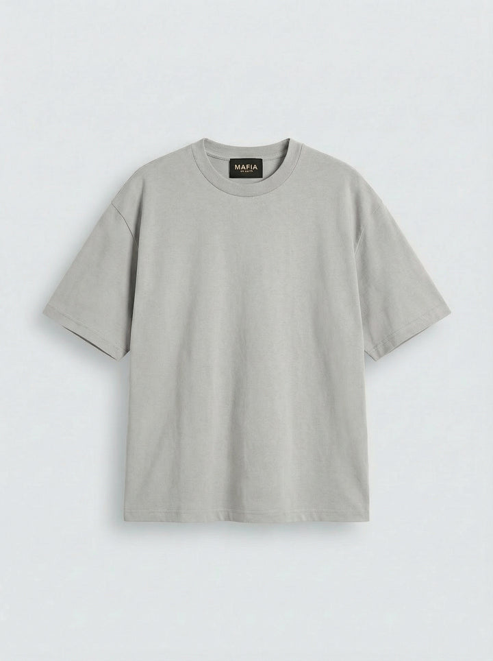 Oversize Basic T-Shirt - Grey