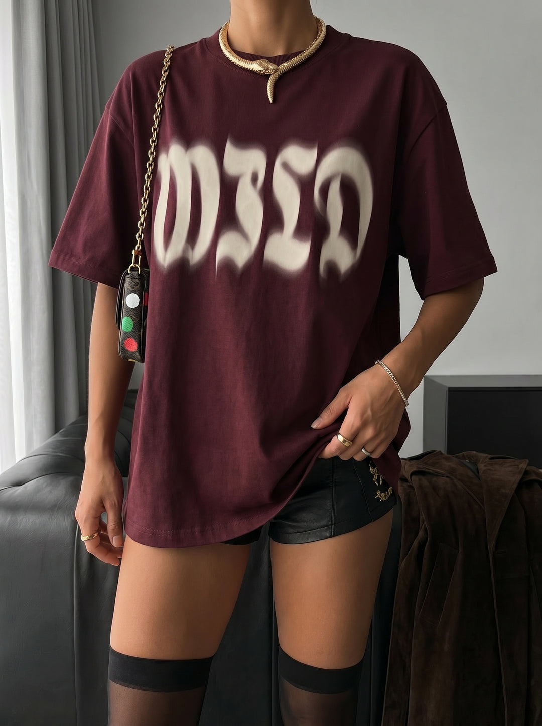 Oversize Wild T-shirt - Port Royale