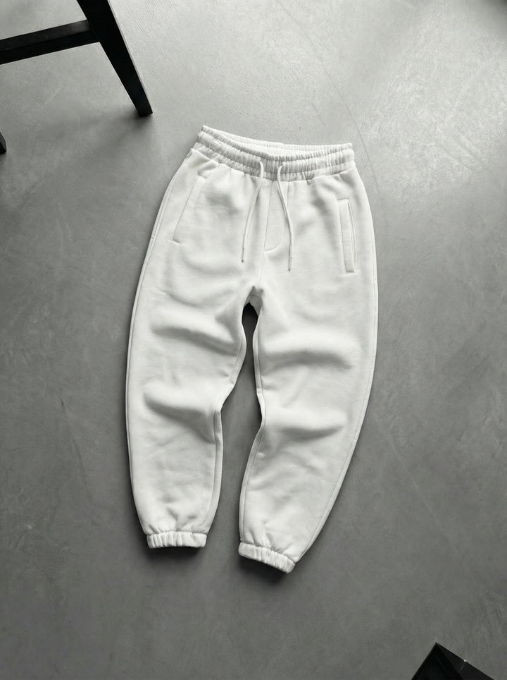 Basic Jogger - White