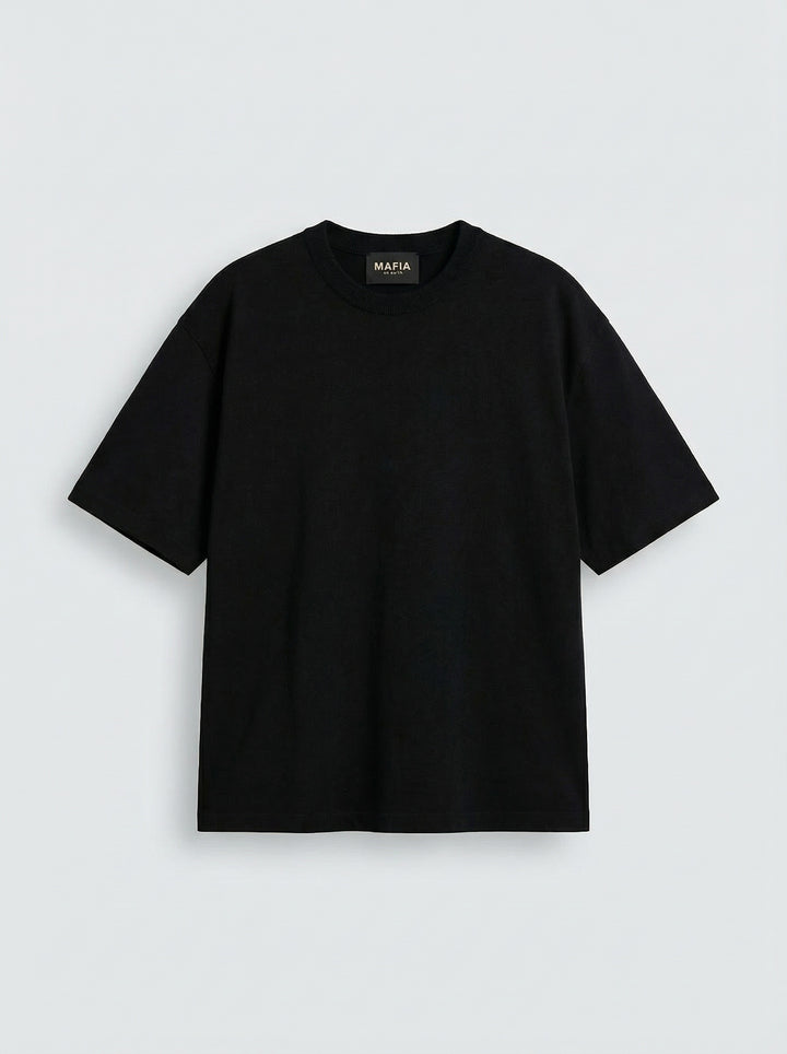 Oversize Basic T-Shirt - Black