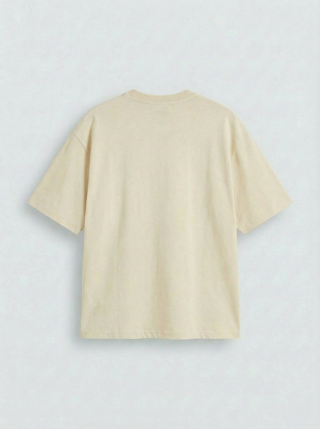 Oversize Basic T-Shirt - Antique White