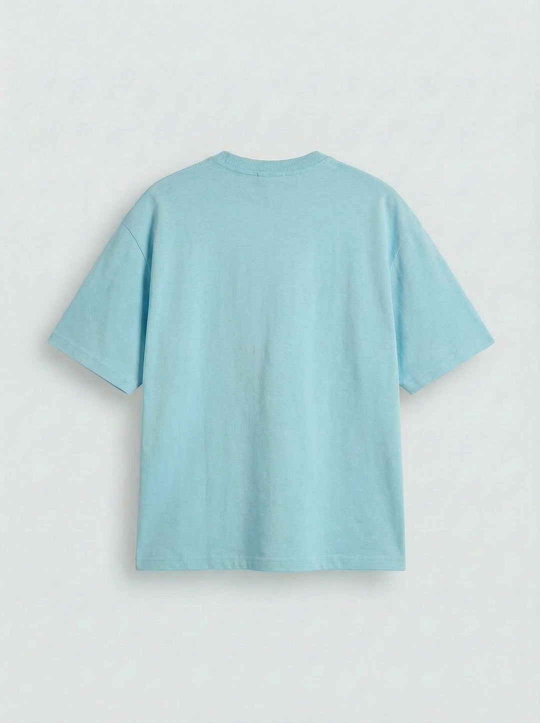 Oversize Basic T-Shirt - Babyblue