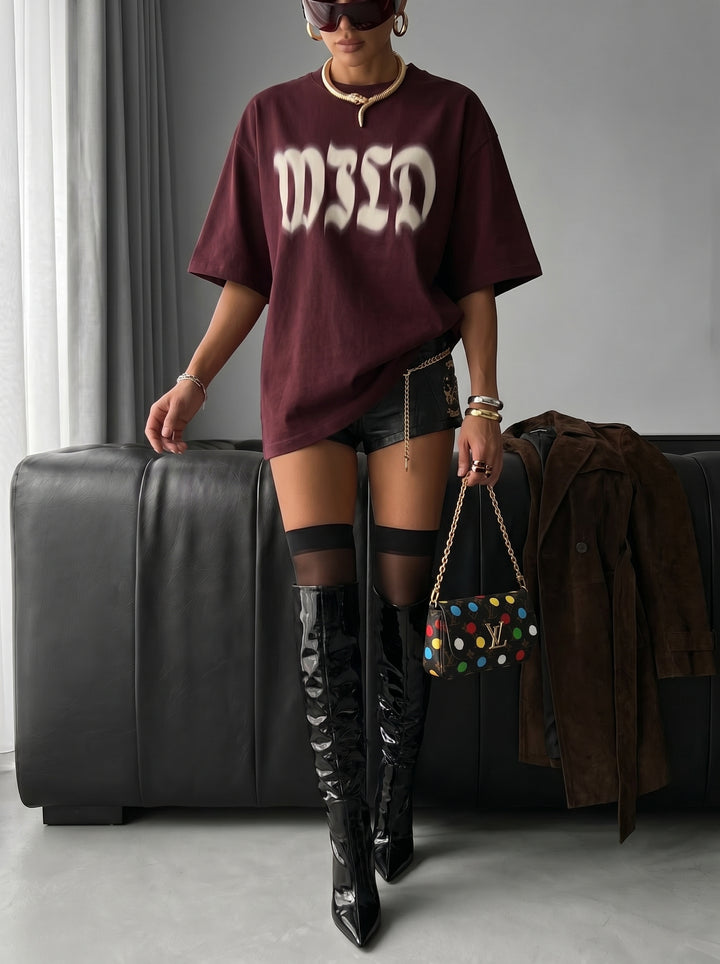 Oversize Wild T-shirt - Port Royale