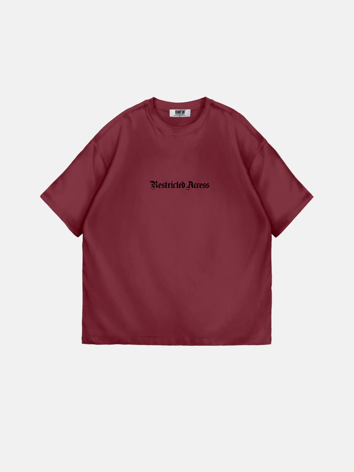 Oversize 'Restricted Access' T-Shirt - Port Royale
